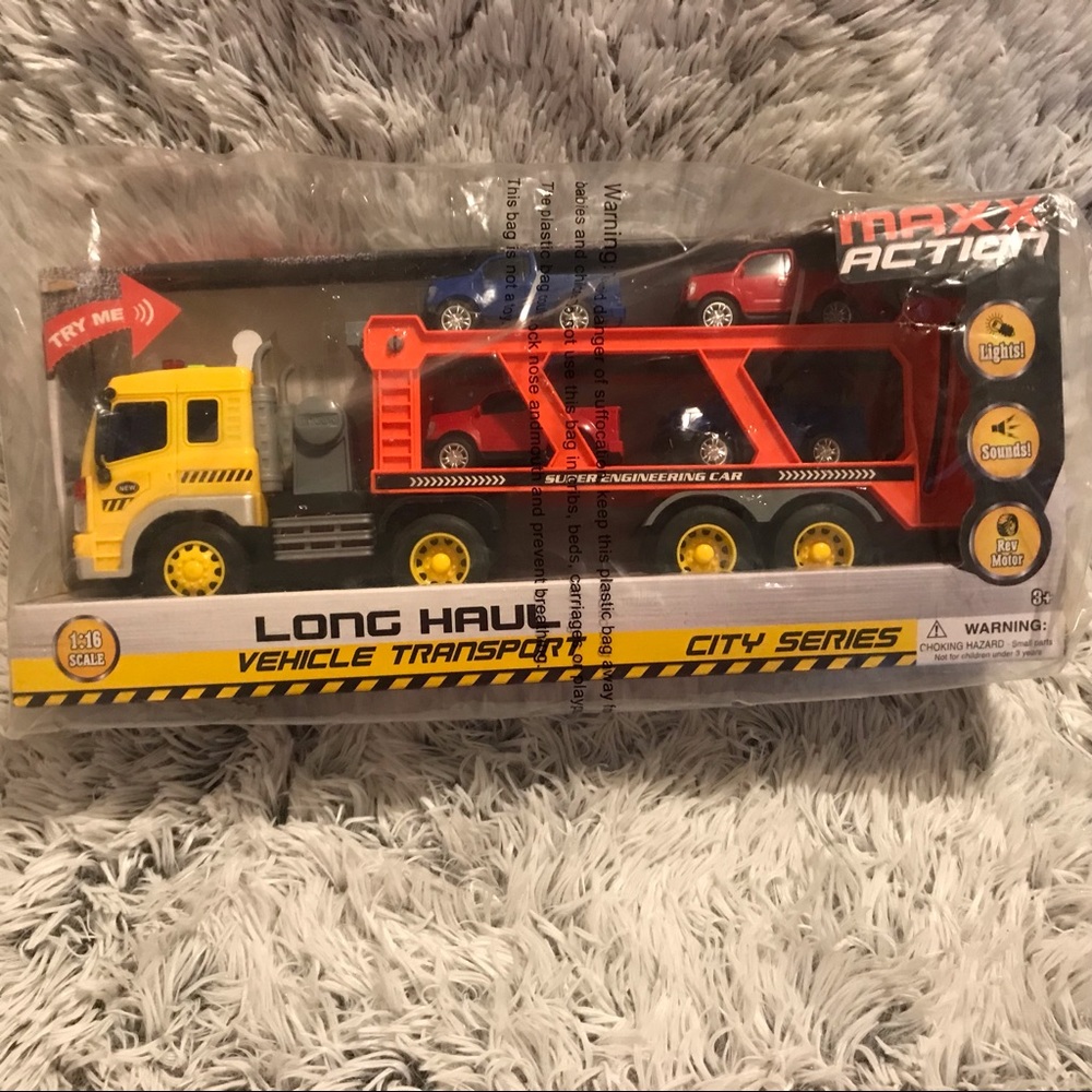 Sunny Days Maxx Action Long Haul Vehicle Transport Toy